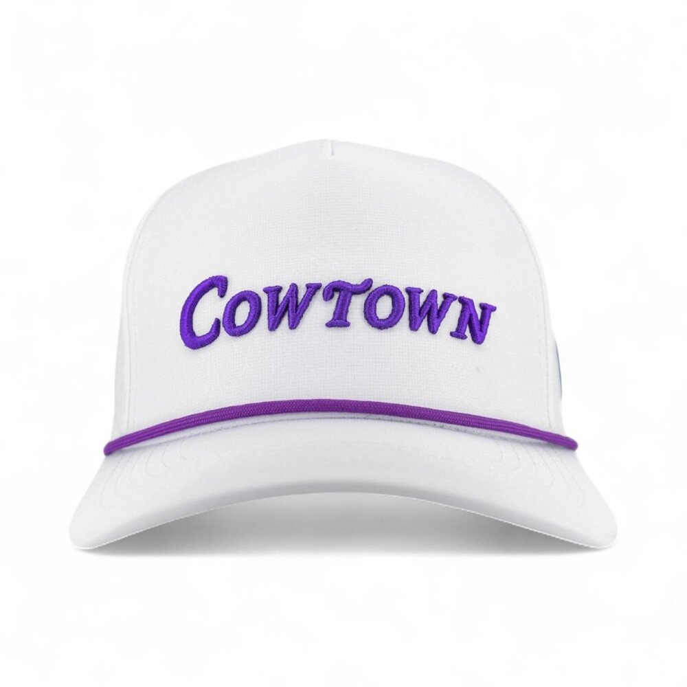 Cowtown Rope Hat - White/Purple